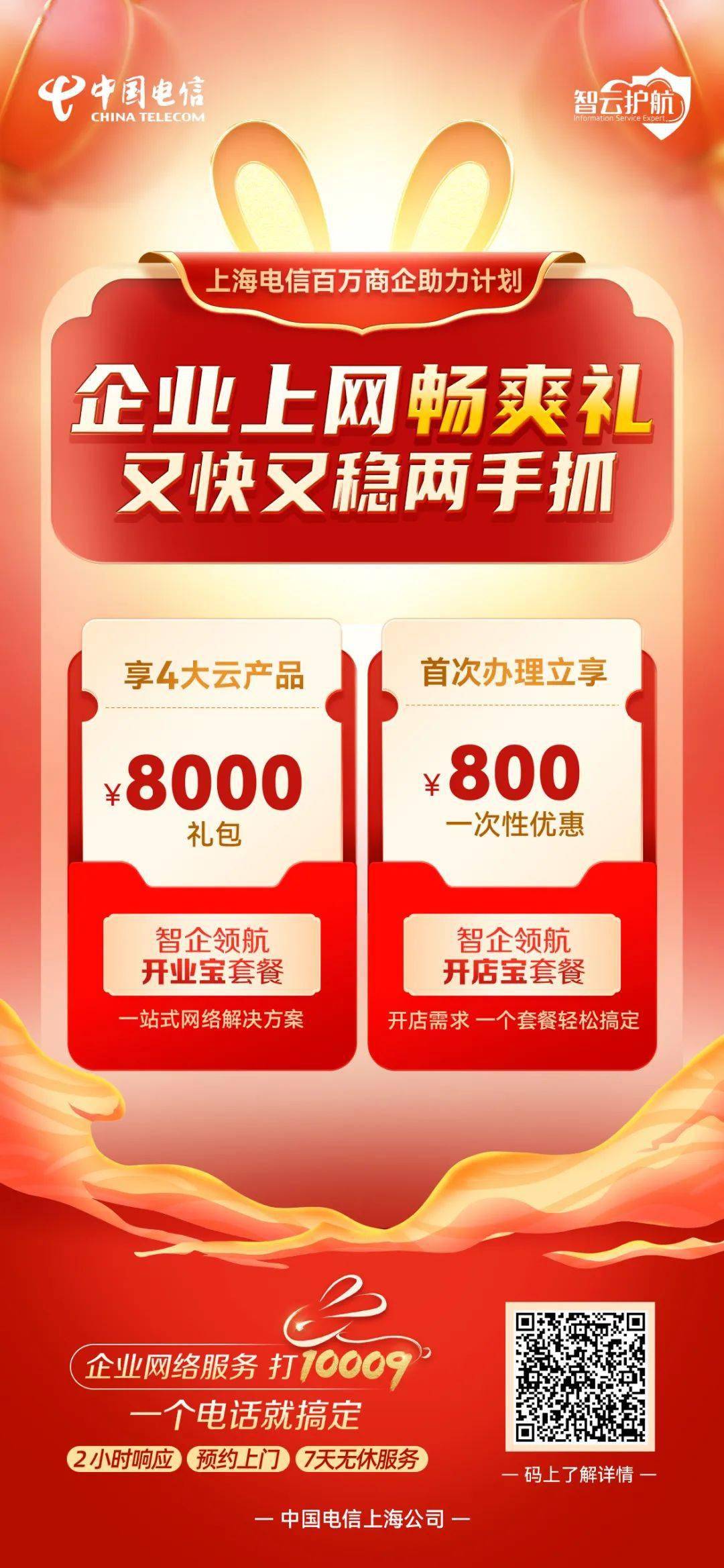 云电脑畅享版登录不了苹果:上海电信“百万商企助力计划”开启，四大好礼等你来领